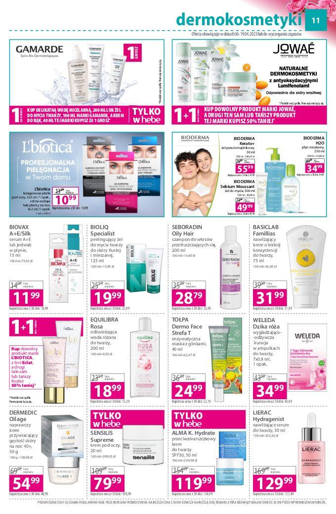 Gazetka promocyjna Hebe str. 11