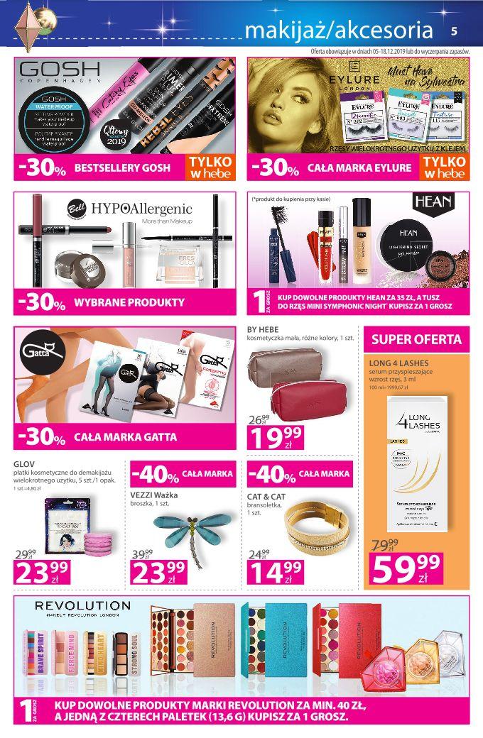 Gazetka promocyjna Hebe str. 5