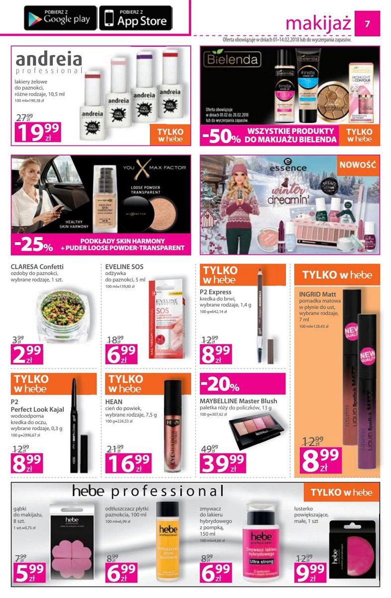 Gazetka promocyjna Hebe str. 7