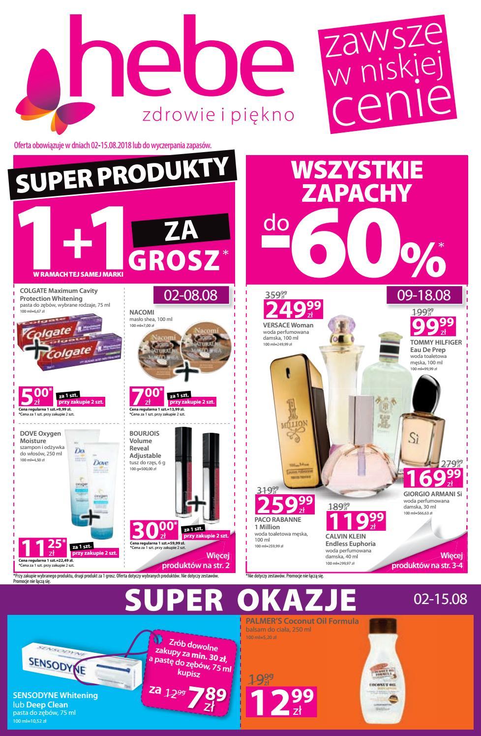 Gazetka promocyjna Hebe str. 1