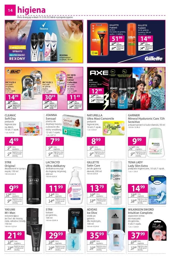 Gazetka promocyjna Hebe str. 14
