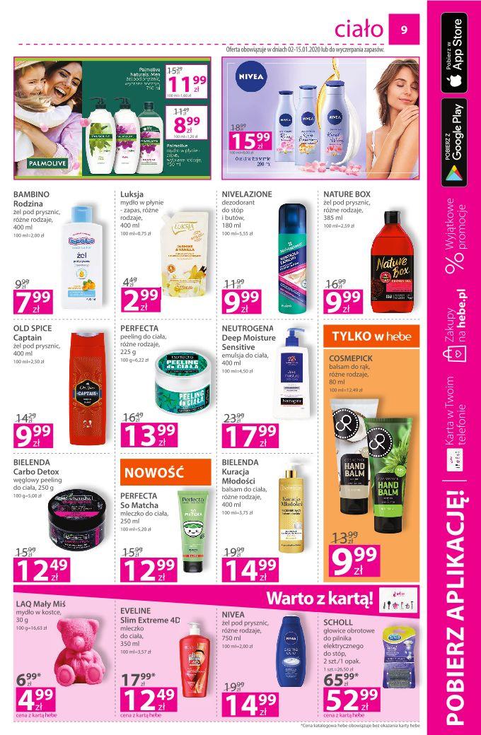 Gazetka promocyjna Hebe str. 9
