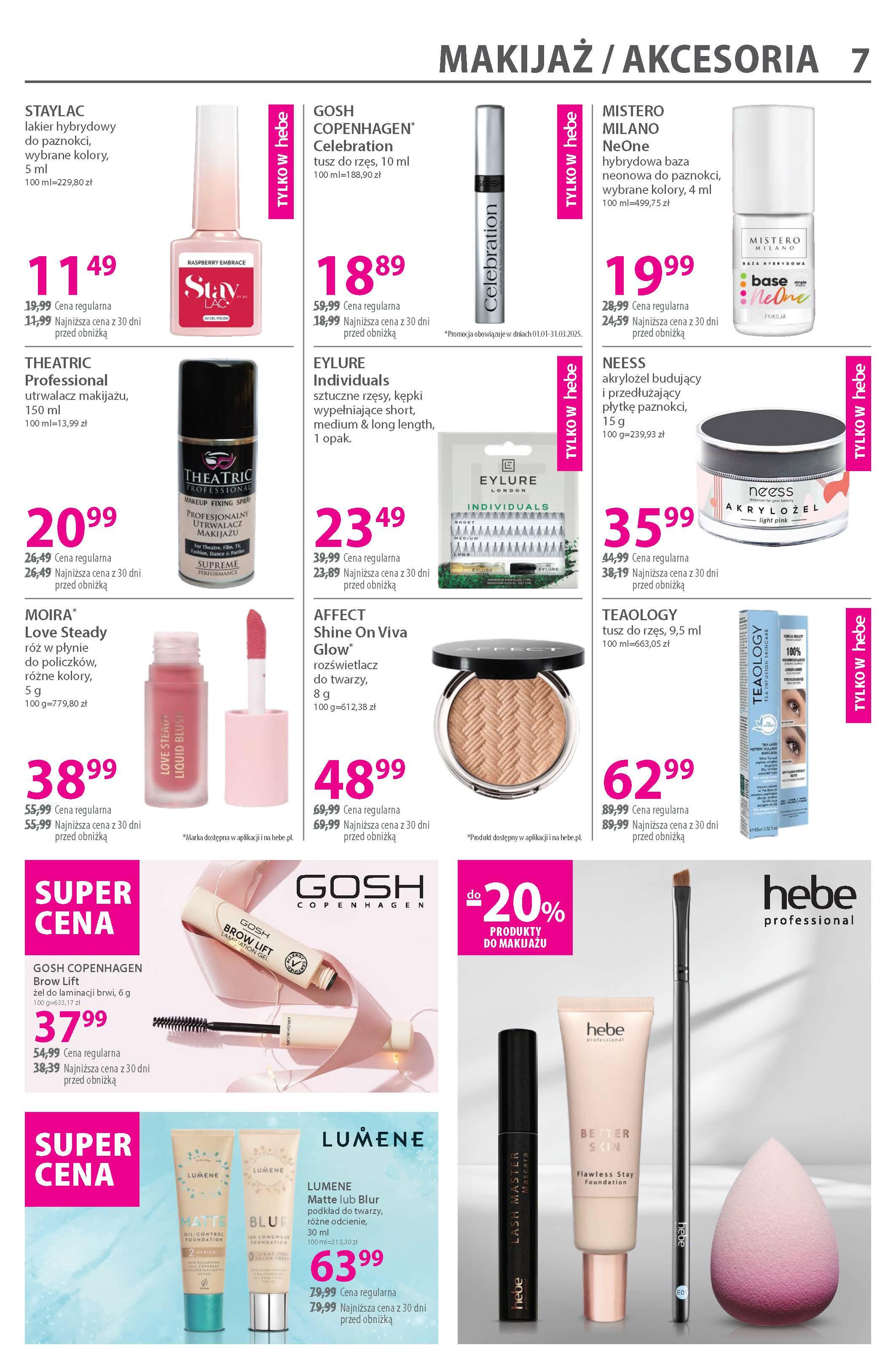 Gazetka promocyjna Hebe str. 6