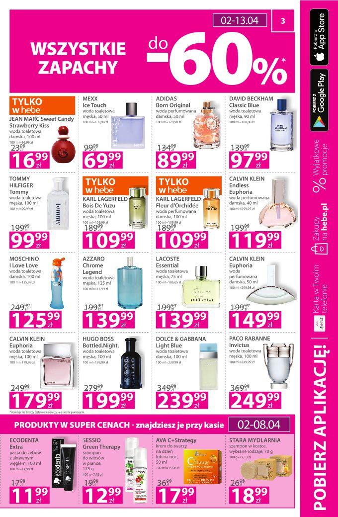 Gazetka promocyjna Hebe str. 3