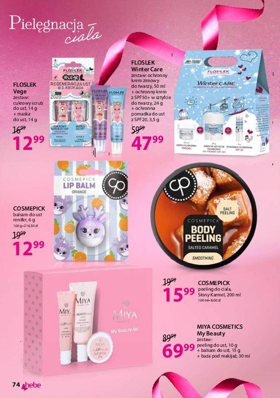 Gazetka promocyjna Hebe str. 74