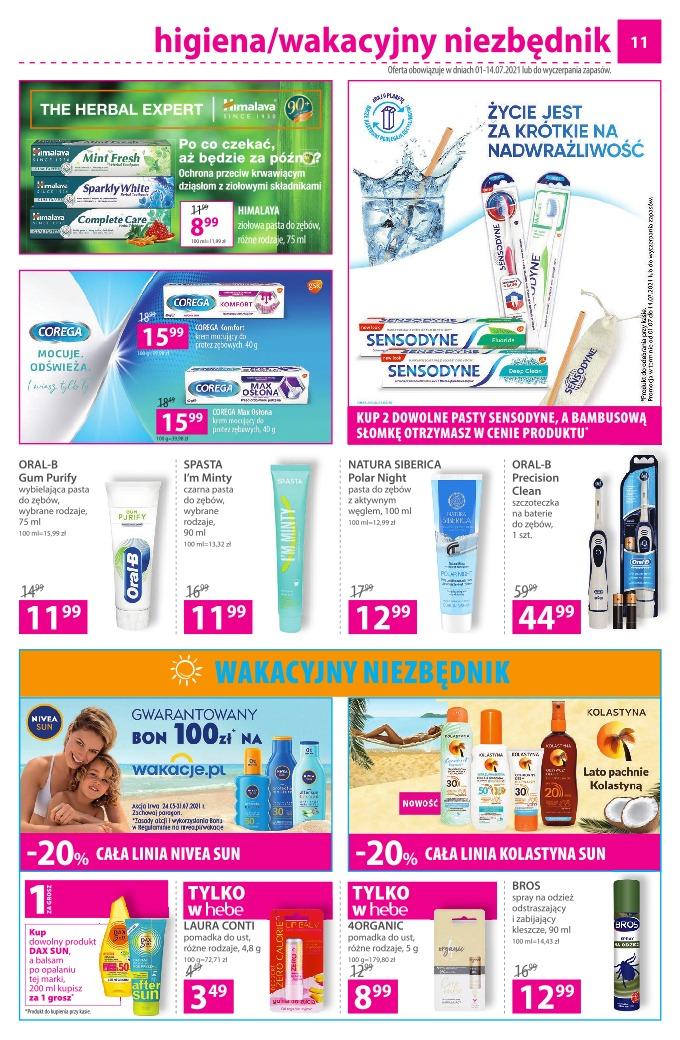 Gazetka promocyjna Hebe str. 11