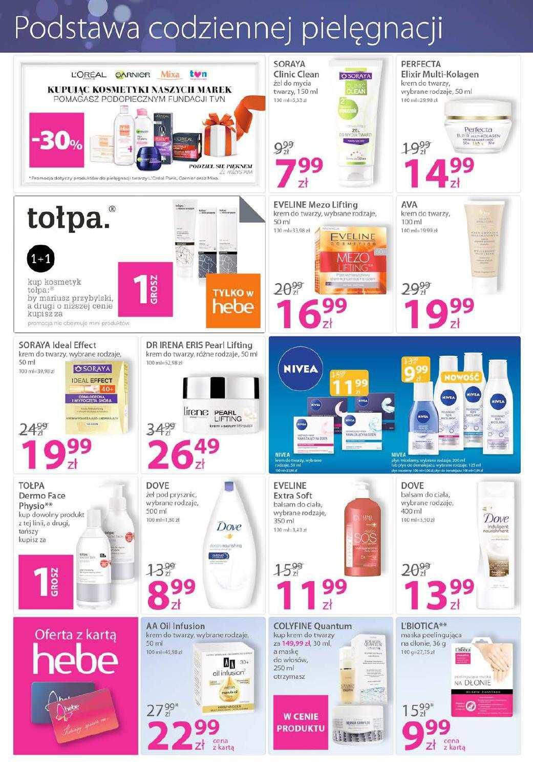Gazetka promocyjna Hebe str. 2