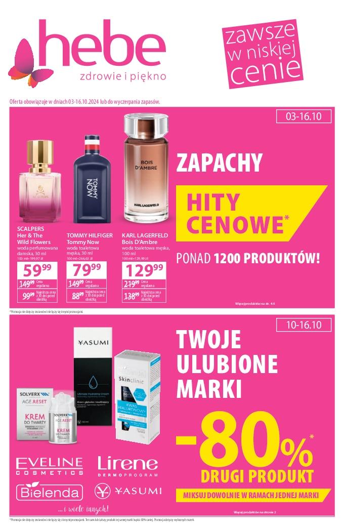 Gazetka promocyjna Hebe str. 1