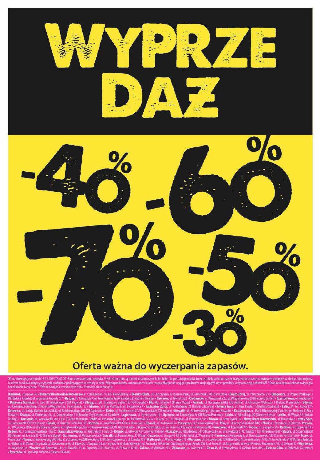 Gazetka promocyjna Hebe str. 12