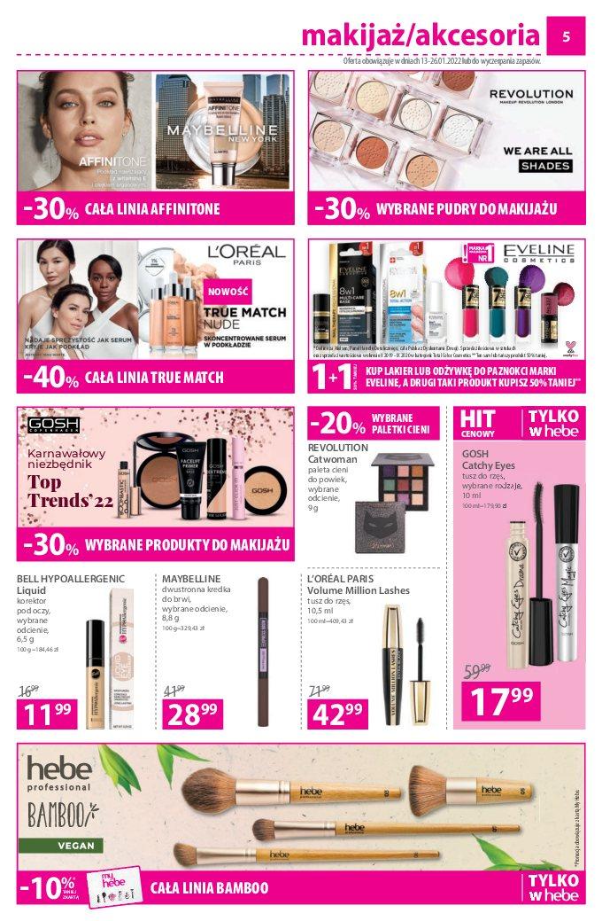 Gazetka promocyjna Hebe str. 5