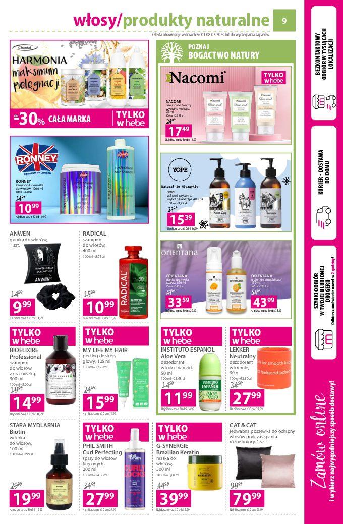 Gazetka promocyjna Hebe str. 9