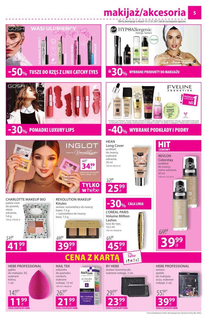 Gazetka promocyjna Hebe str. 5