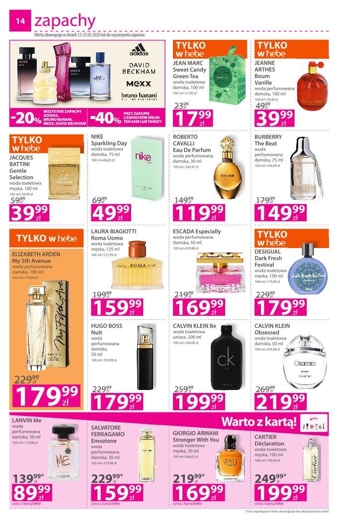Gazetka promocyjna Hebe str. 14