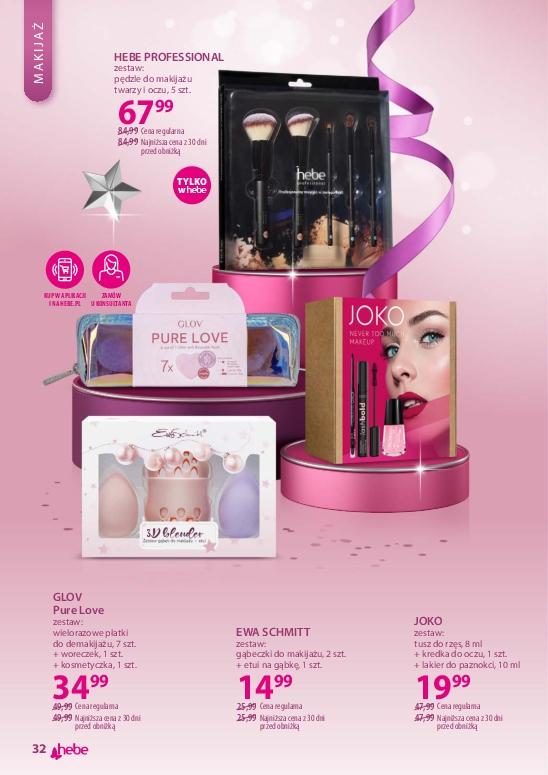 Gazetka promocyjna Hebe str. 32