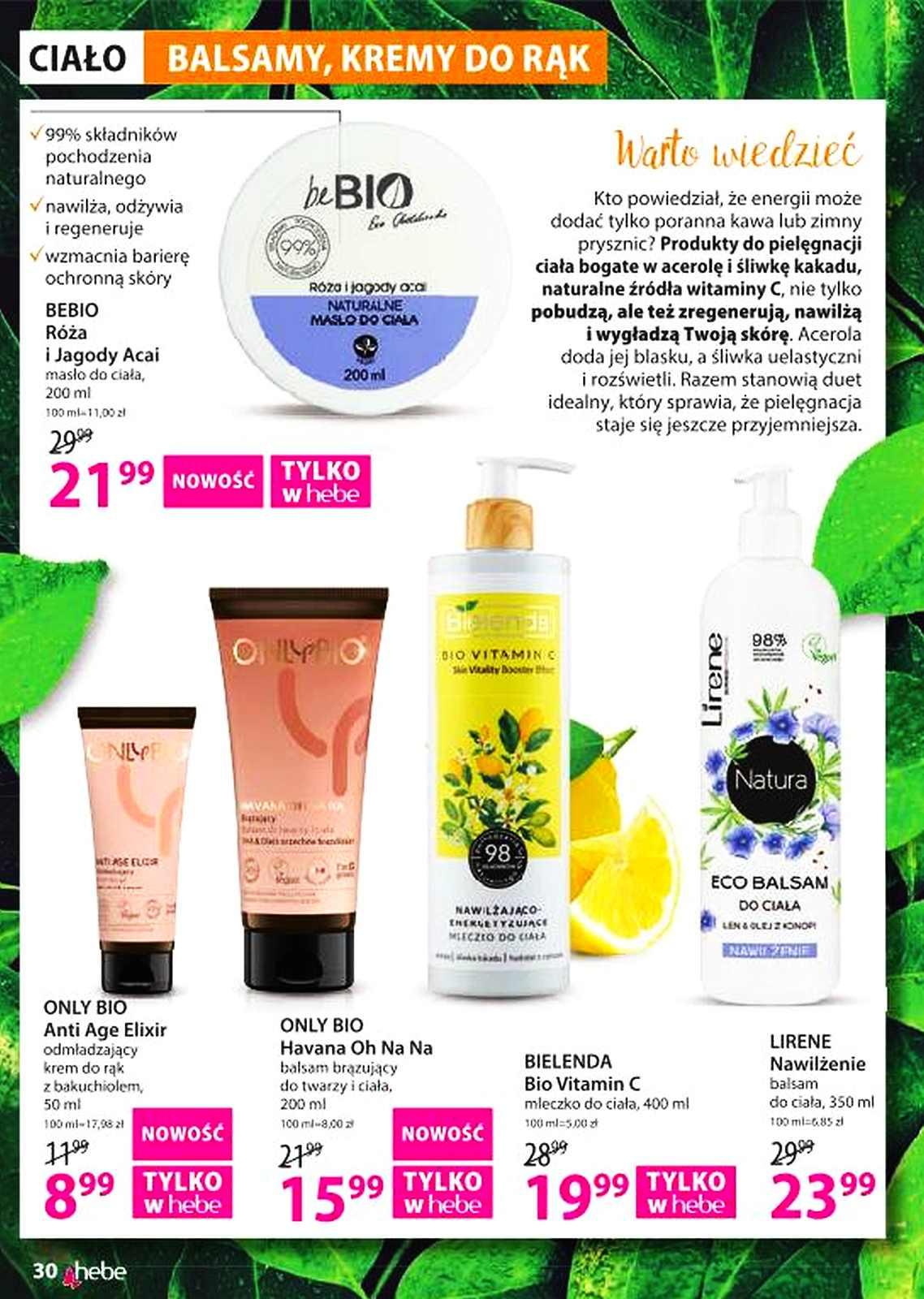 Gazetka promocyjna Hebe str. 30