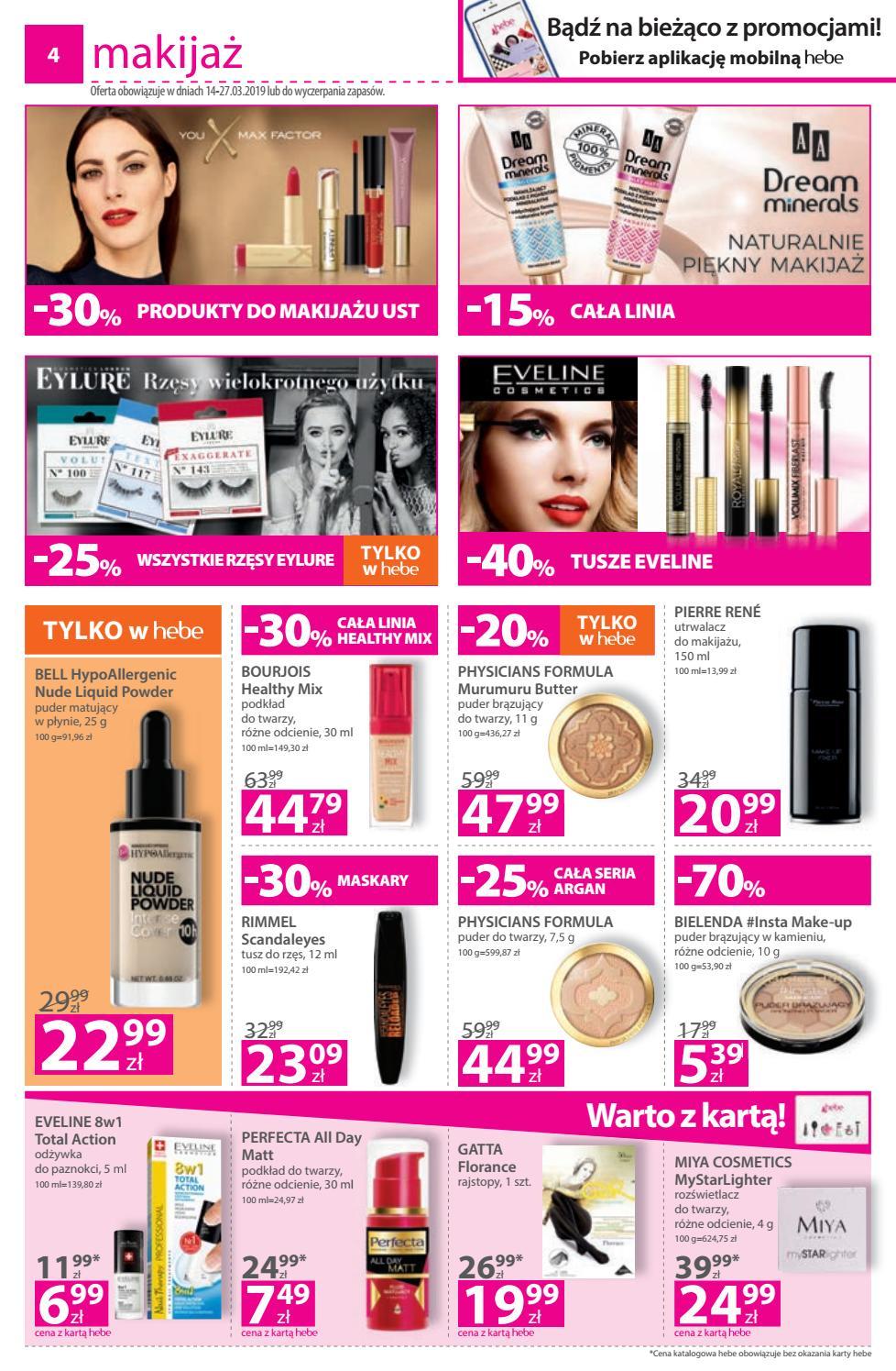 Gazetka promocyjna Hebe str. 4