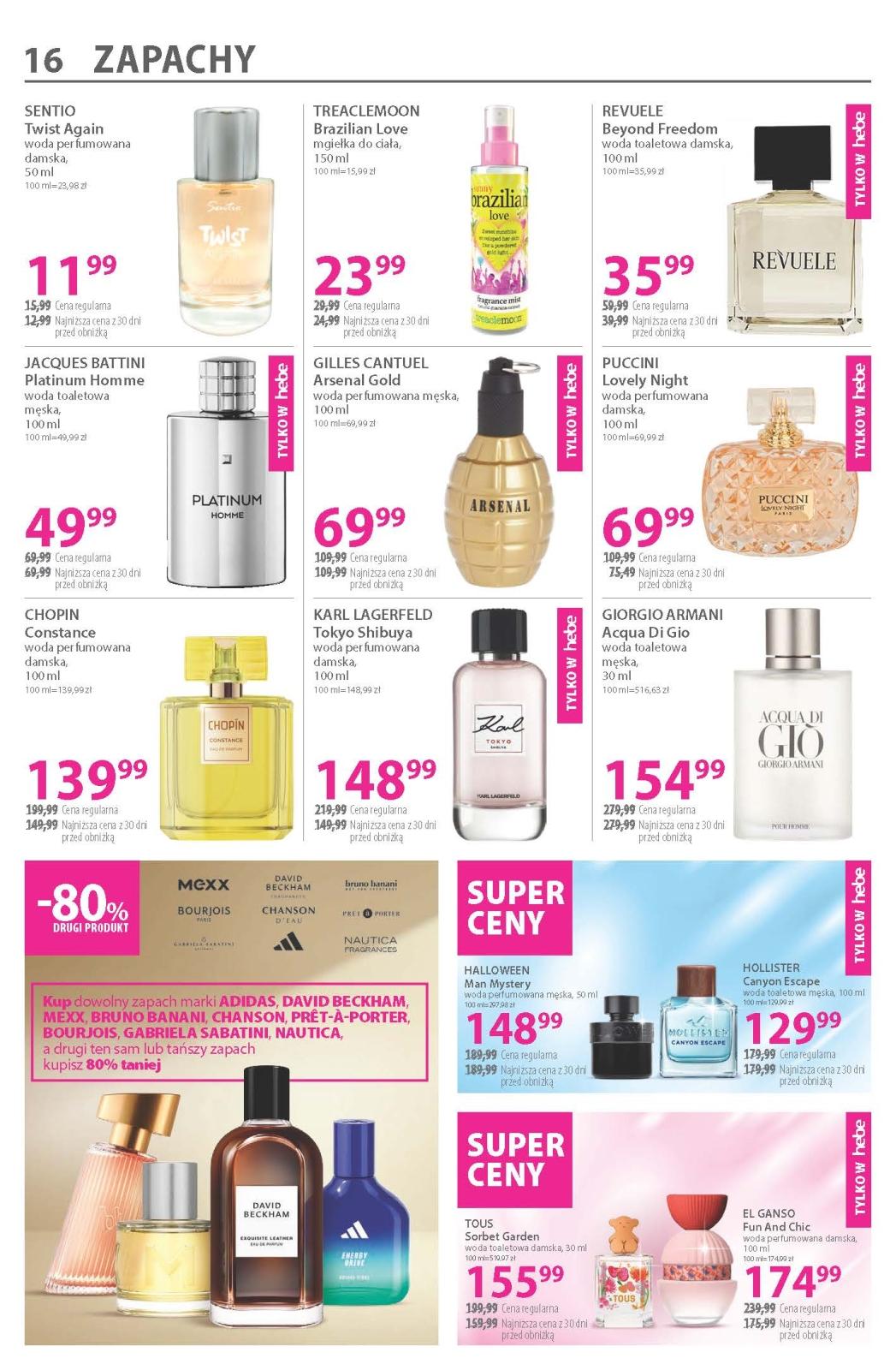 Gazetka promocyjna Hebe str. 15