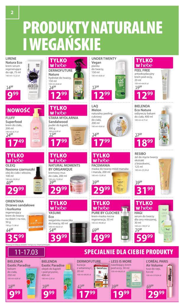 Gazetka promocyjna Hebe str. 2