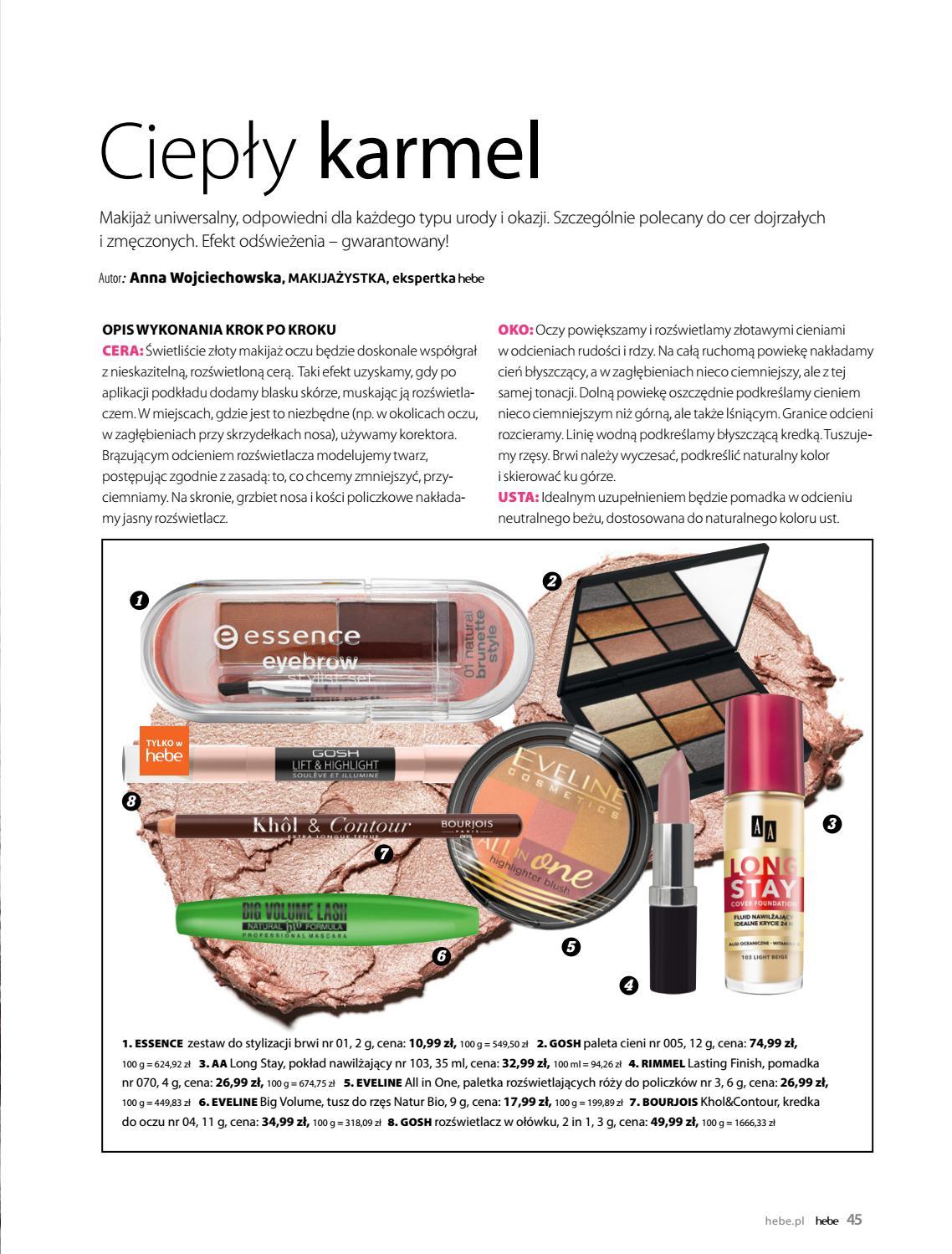 Gazetka promocyjna Hebe str. 45