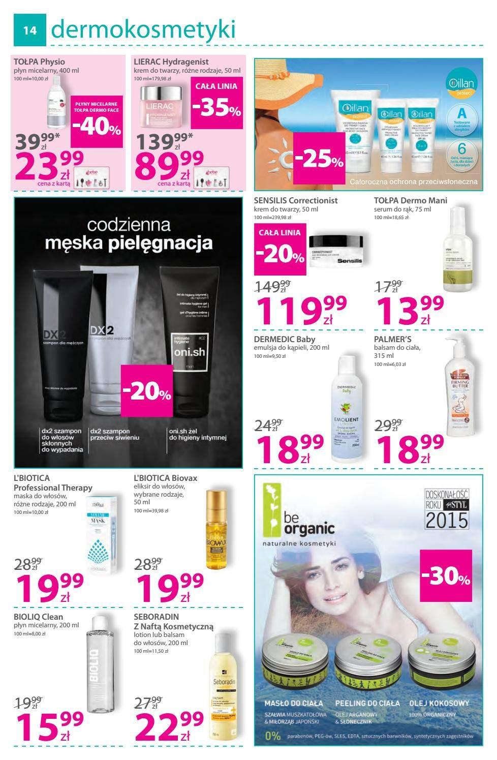 Gazetka promocyjna Hebe str. 14