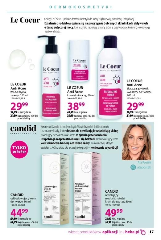 Gazetka promocyjna Hebe str. 17
