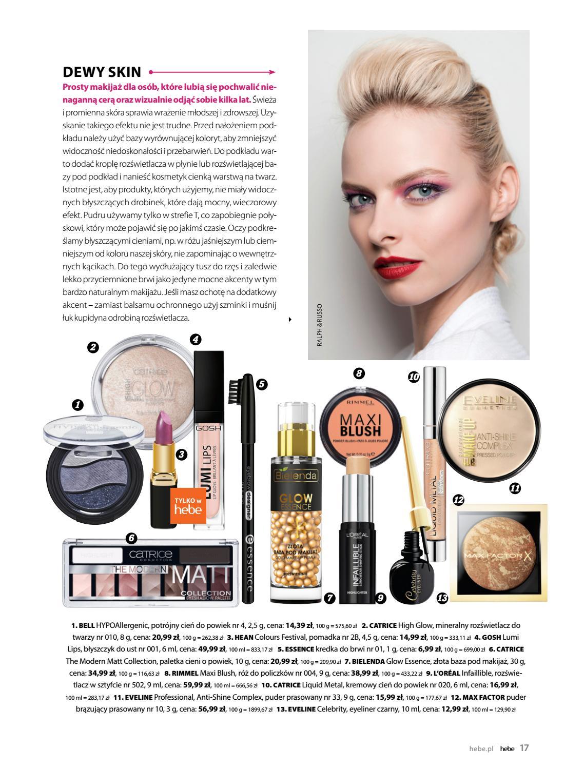 Gazetka promocyjna Hebe str. 17