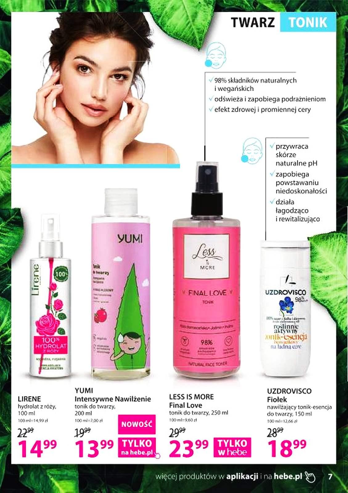 Gazetka promocyjna Hebe str. 7