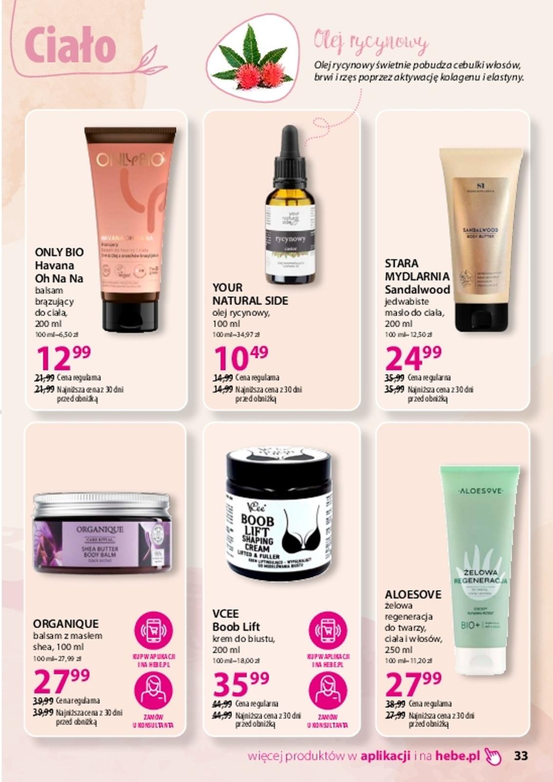 Gazetka promocyjna Hebe str. 33
