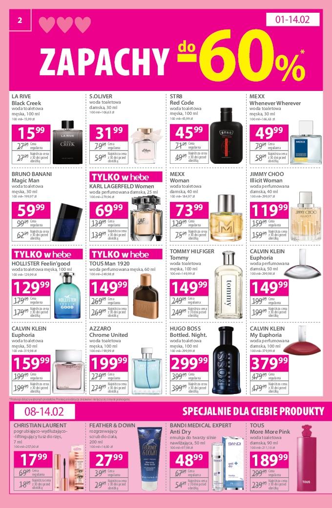 Gazetka promocyjna Hebe str. 2