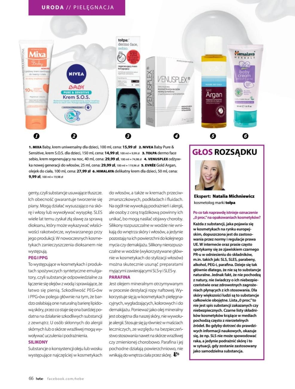 Gazetka promocyjna Hebe str. 66
