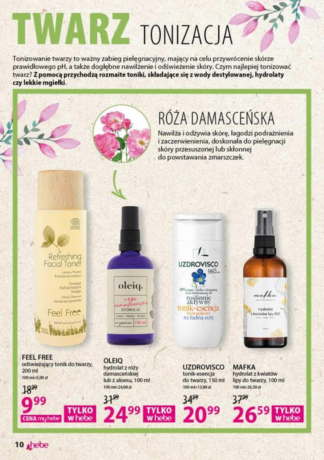 Gazetka promocyjna Hebe str. 10