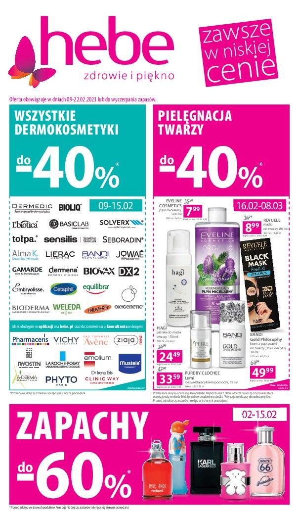 Gazetka promocyjna Hebe str. 1