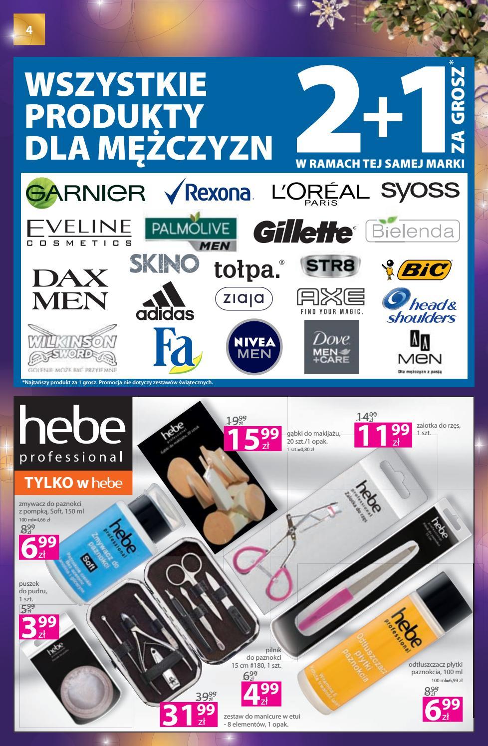 Gazetka promocyjna Hebe str. 4