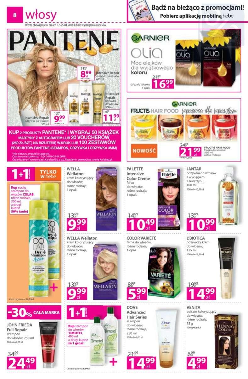 Gazetka promocyjna Hebe str. 8