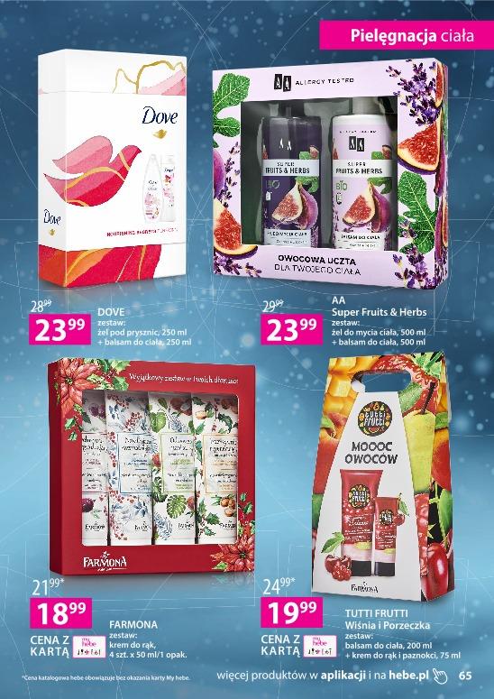 Gazetka promocyjna Hebe str. 65