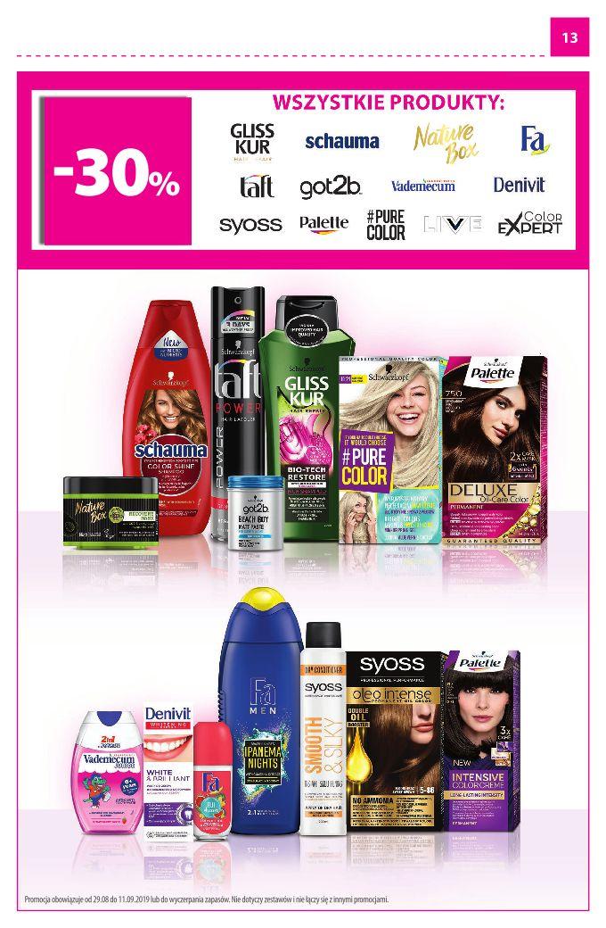 Gazetka promocyjna Hebe str. 13