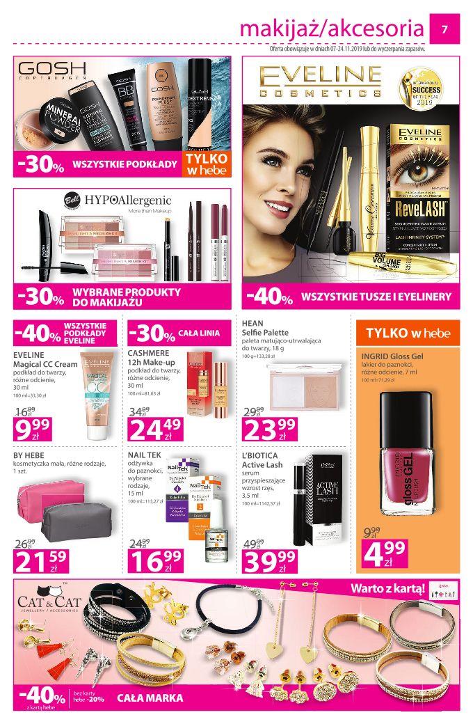 Gazetka promocyjna Hebe str. 7