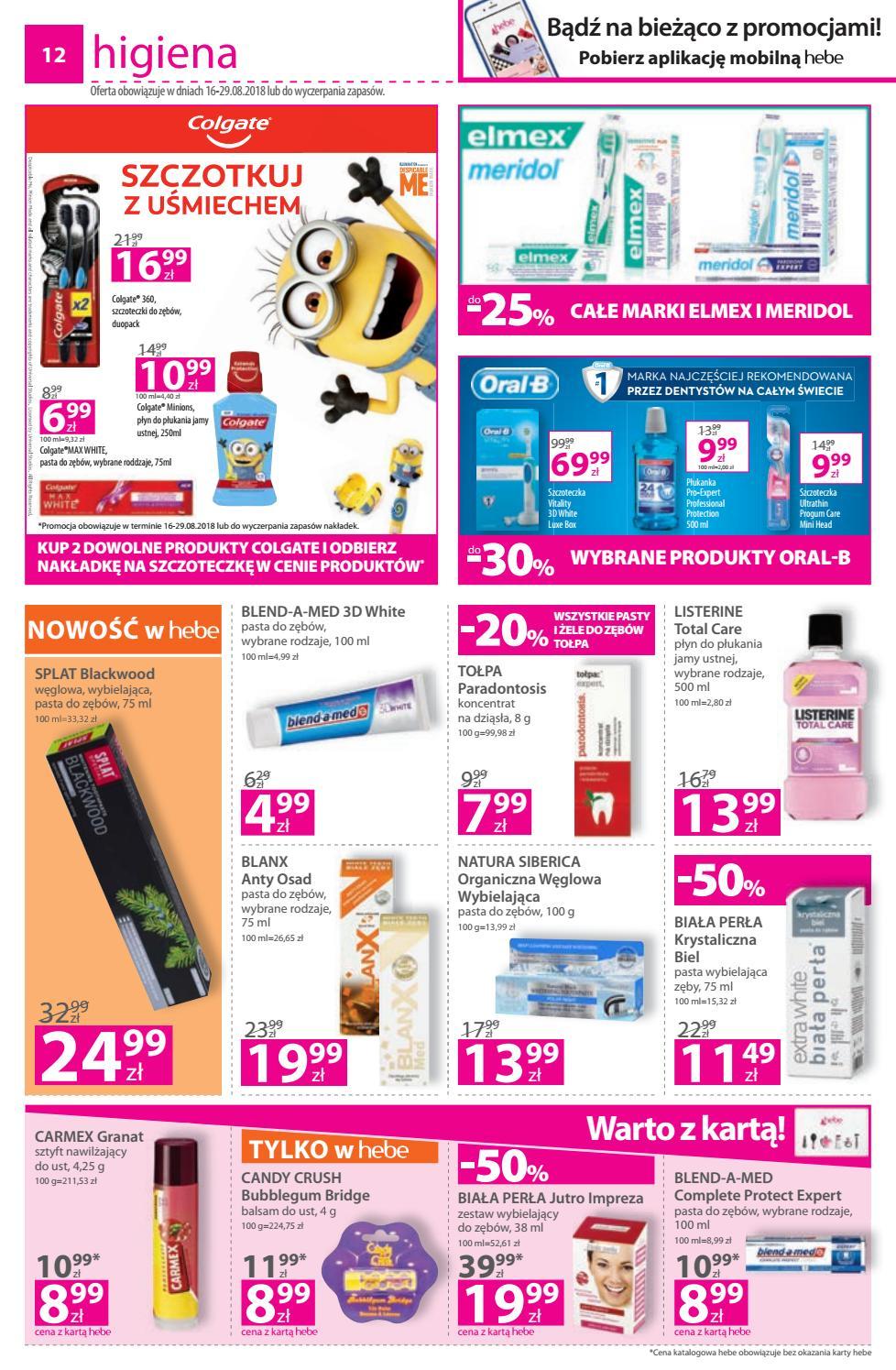 Gazetka promocyjna Hebe str. 12
