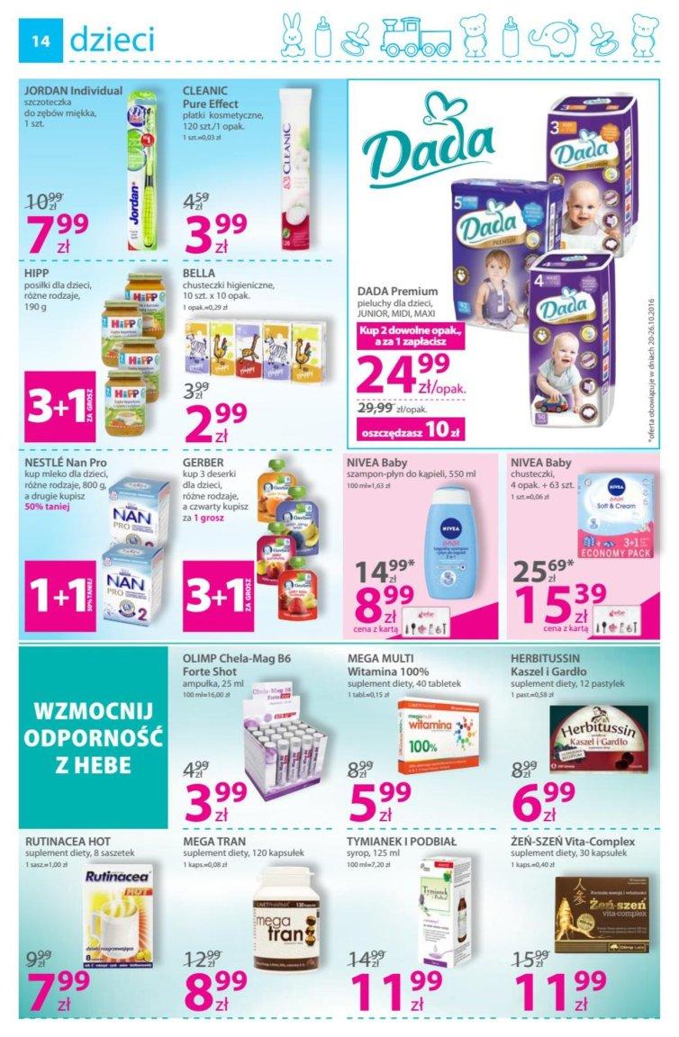 Gazetka promocyjna Hebe str. 14