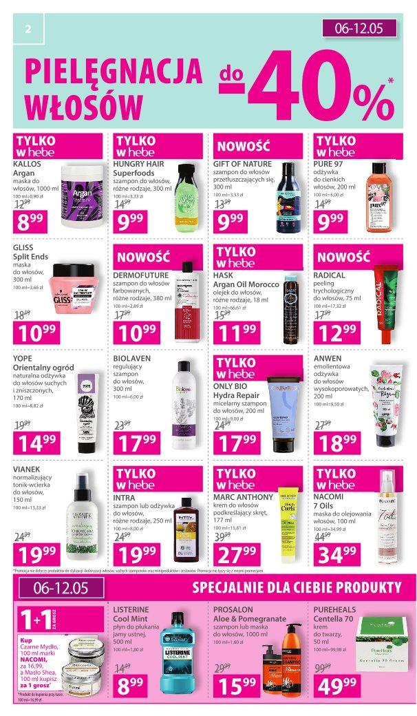 Gazetka promocyjna Hebe str. 2