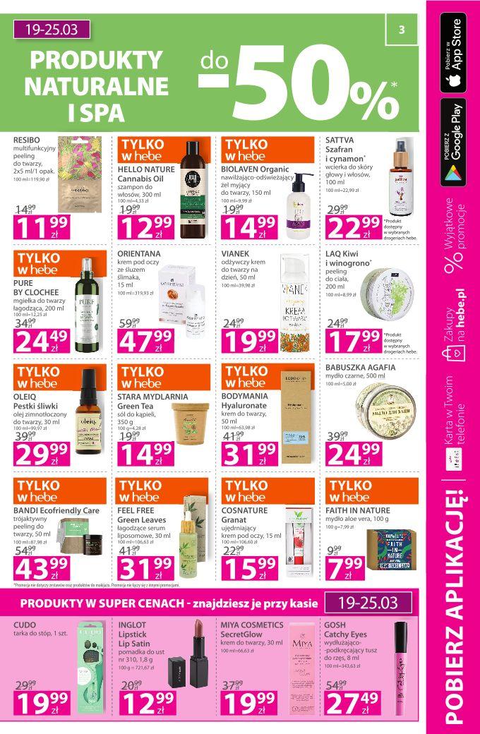 Gazetka promocyjna Hebe str. 3