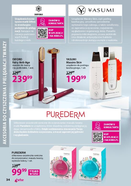 Gazetka promocyjna Hebe str. 34