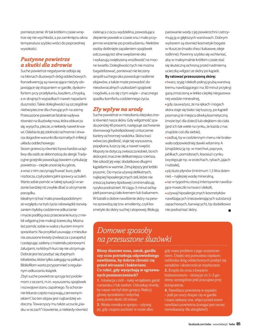 Gazetka promocyjna Hebe str. 85