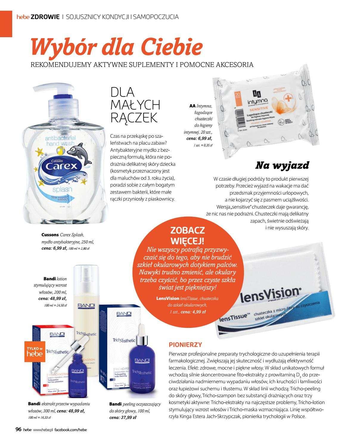 Gazetka promocyjna Hebe str. 96