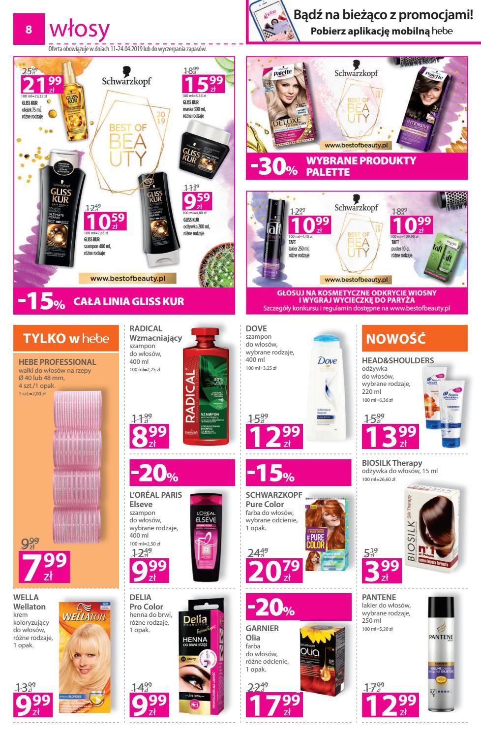 Gazetka promocyjna Hebe str. 8