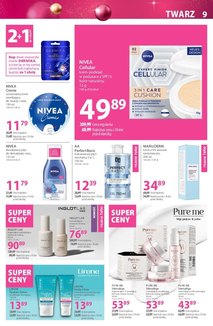 Gazetka promocyjna Hebe str. 9