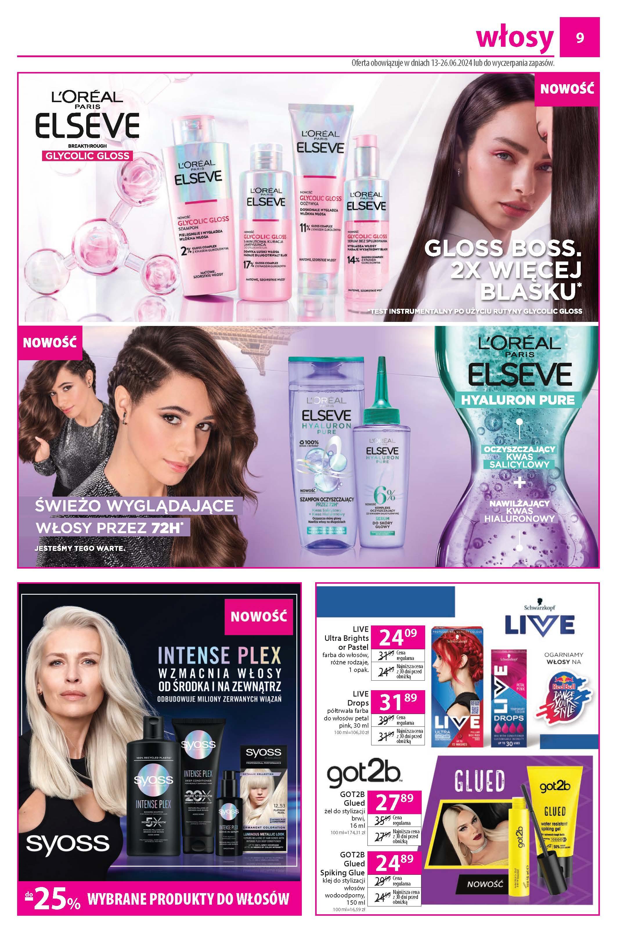 Gazetka promocyjna Hebe str. 9