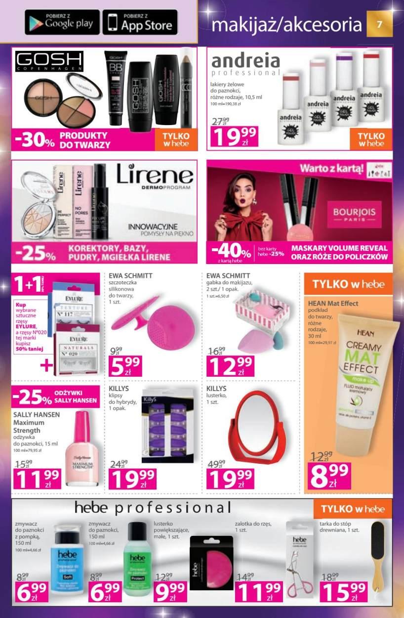Gazetka promocyjna Hebe str. 7