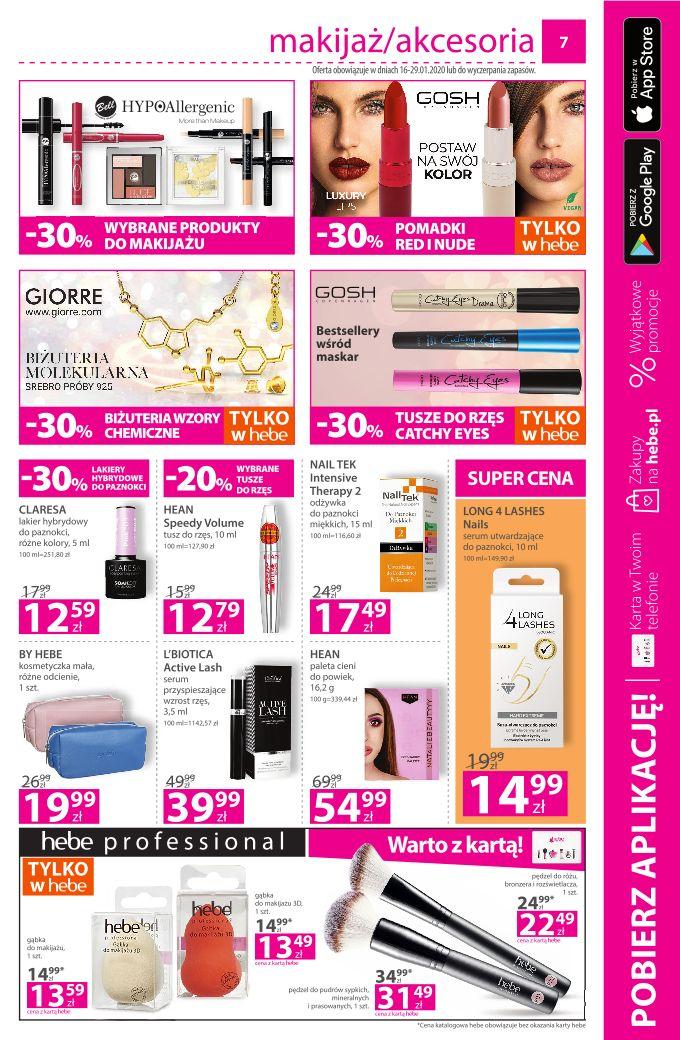 Gazetka promocyjna Hebe str. 7