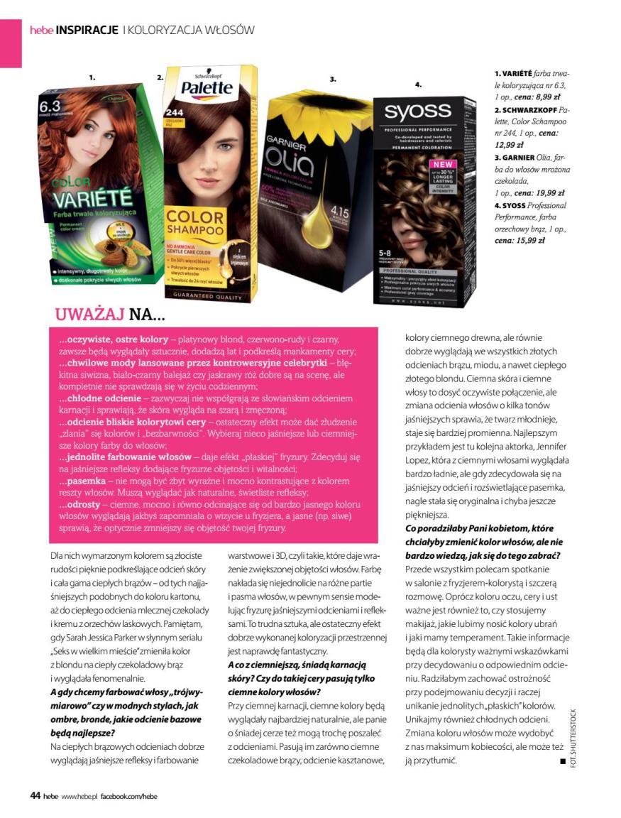 Gazetka promocyjna Hebe str. 44